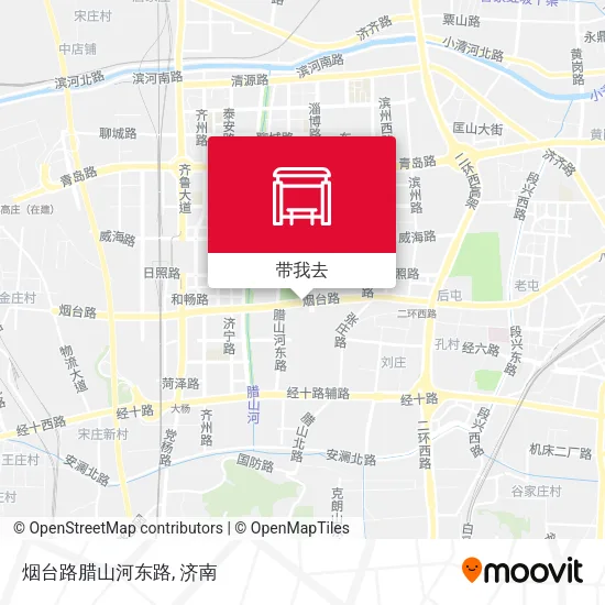 烟台路腊山河东路地图