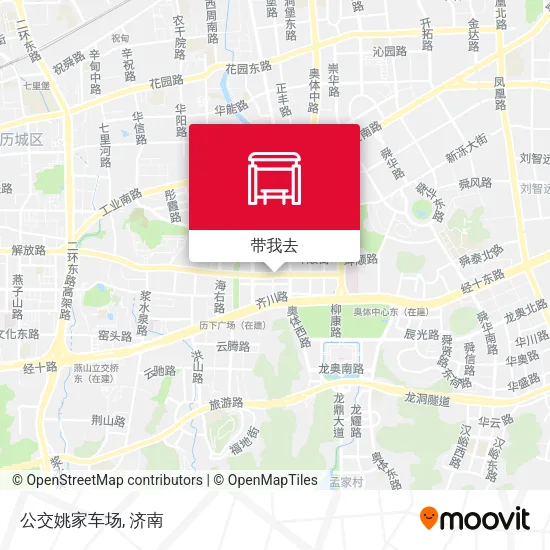 公交姚家车场地图