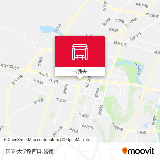 国泰·大学路西口地图