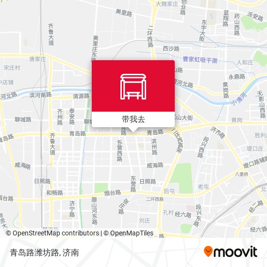 青岛路潍坊路地图