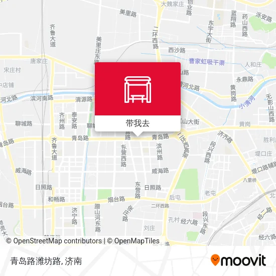 青岛路潍坊路地图