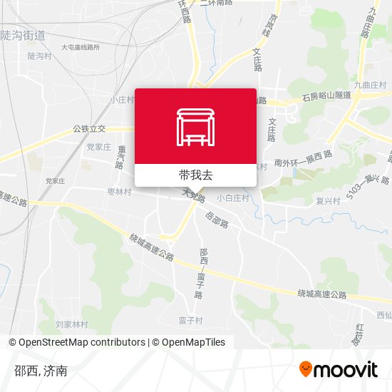 邵西地图