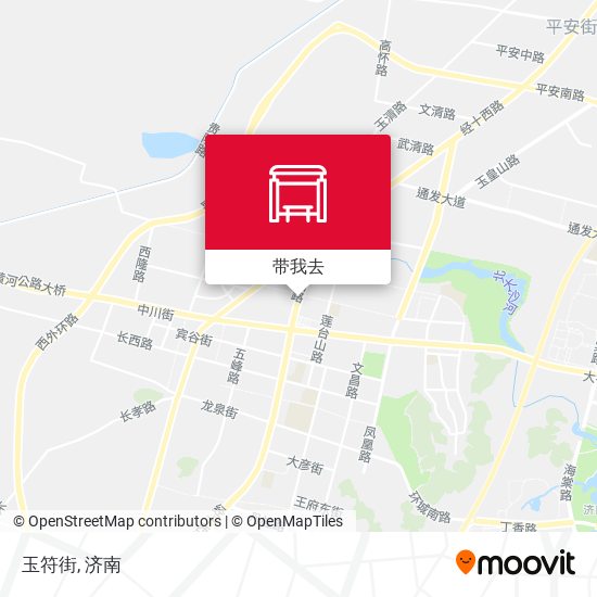 玉符街地图