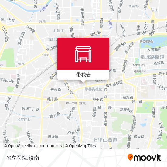 省立医院地图
