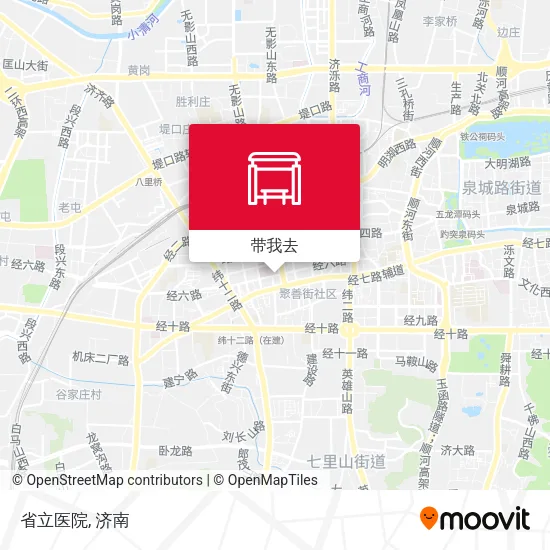 省立医院地图
