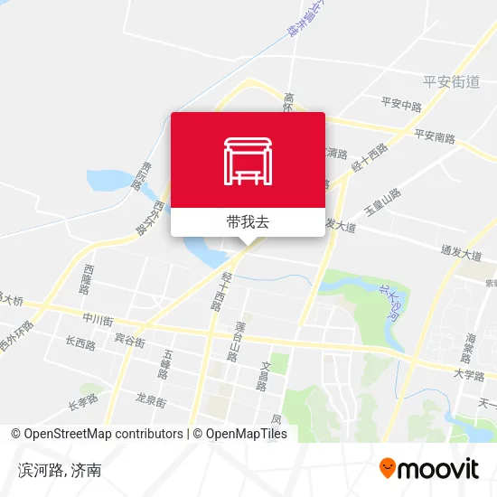 滨河路地图