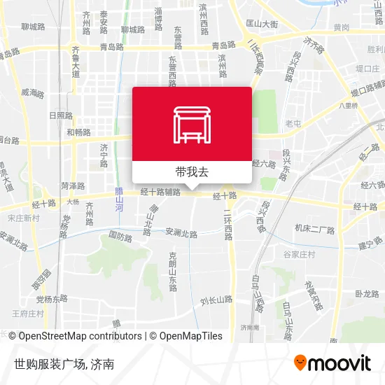 世购服装广场地图