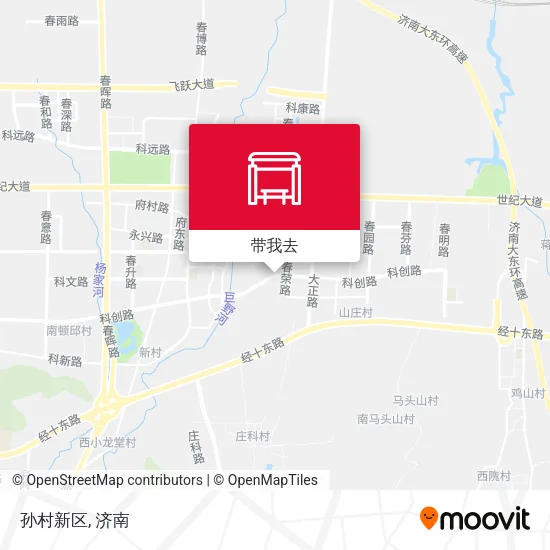 孙村新区地图