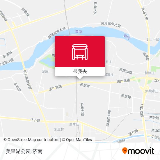 美里湖公园地图