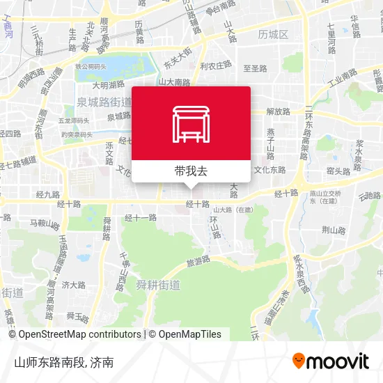 山师东路南段地图