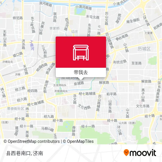 县西巷南口地图