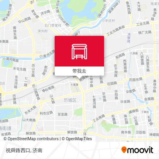 祝舜路西口地图