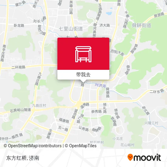 东方红桥地图