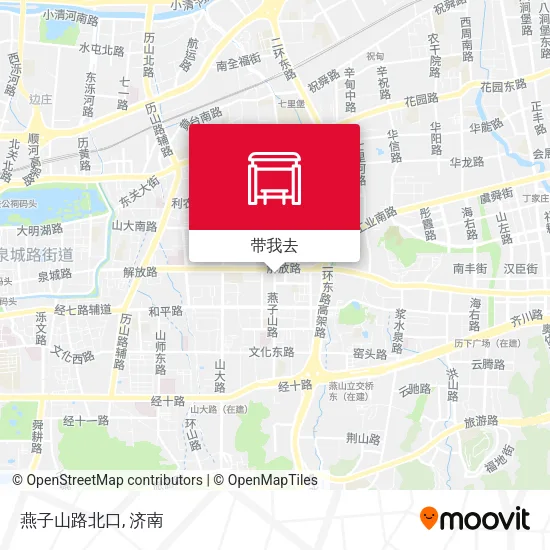 燕子山路北口地图