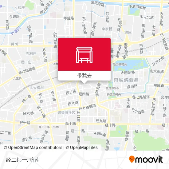 经二纬一地图
