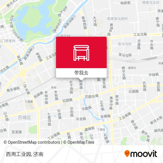 西周工业园地图