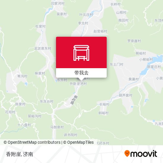 香附崖地图