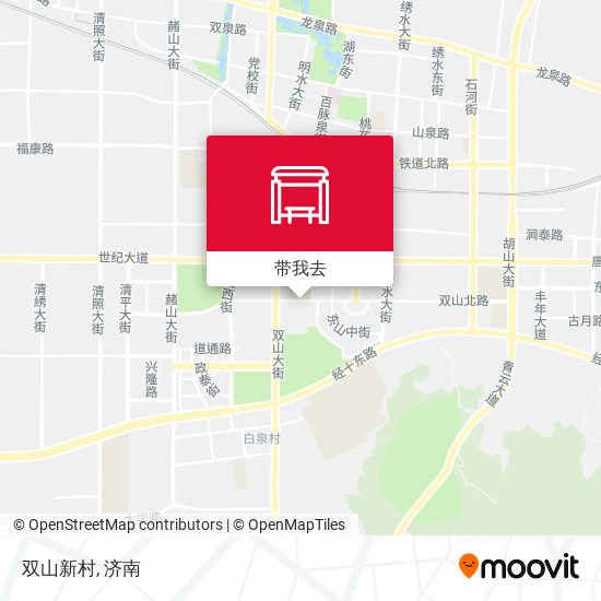 双山新村地图