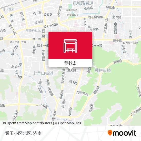 舜玉小区北区地图