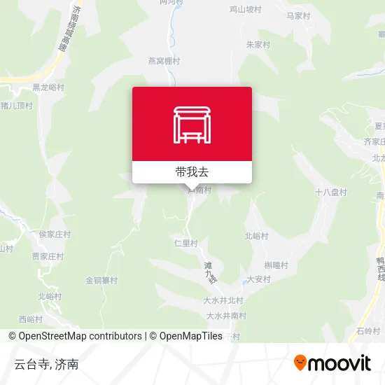 云台寺地图