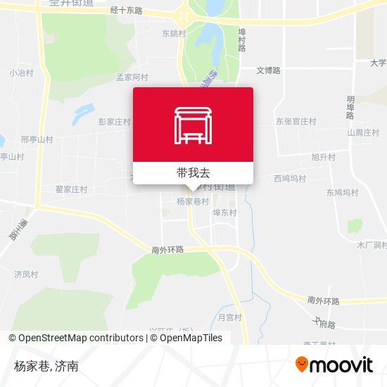 杨家巷地图