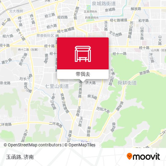 玉函路地图