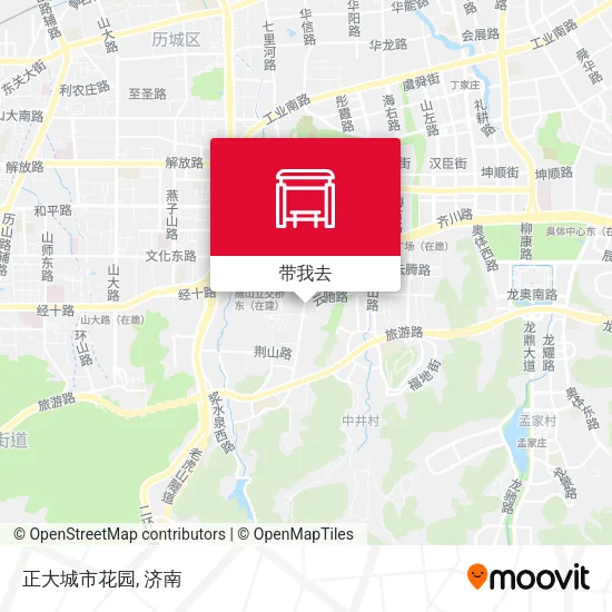 正大城市花园地图