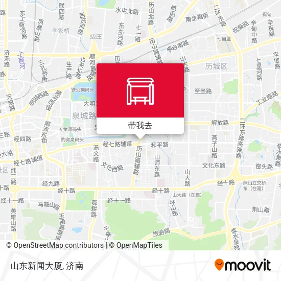 山东新闻大厦地图