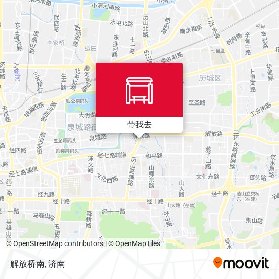 解放桥南地图