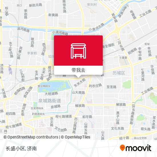 长盛小区地图