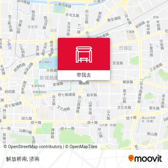 解放桥南地图