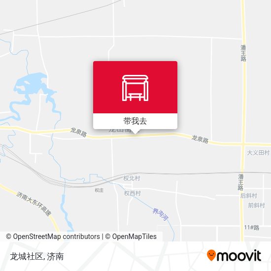 龙城社区地图