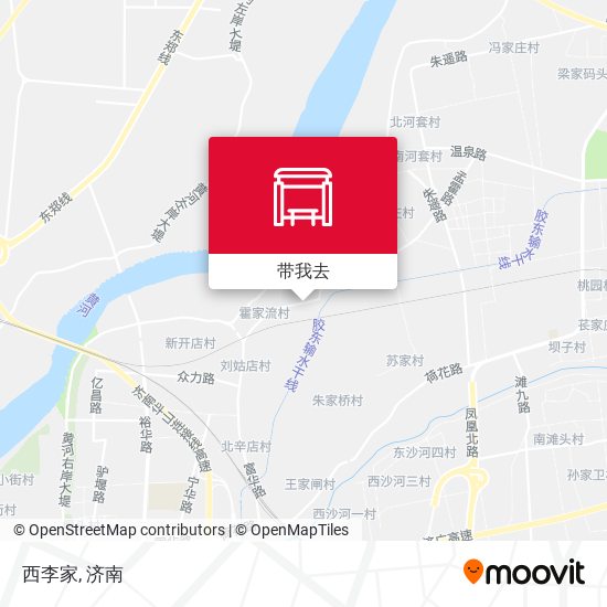 西李家地图