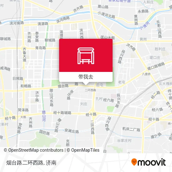 烟台路二环西路地图