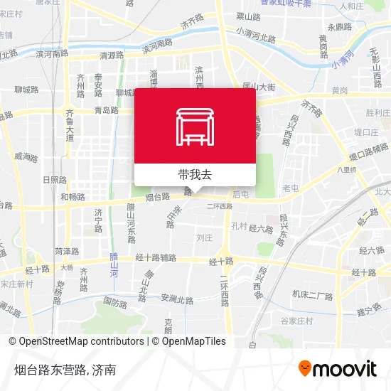 烟台路东营路地图