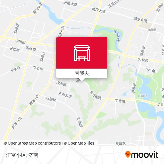 汇富小区地图