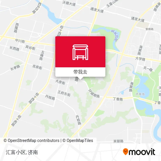 汇富小区地图