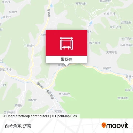 西岭角东地图