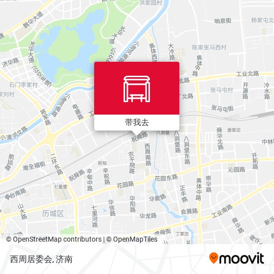 西周居委会地图