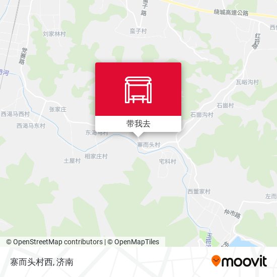 寨而头村西地图