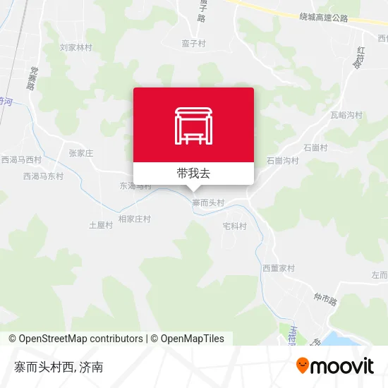 寨而头村西地图