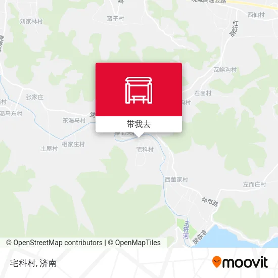 宅科村地图
