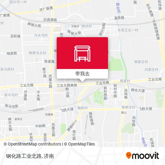 钢化路工业北路地图