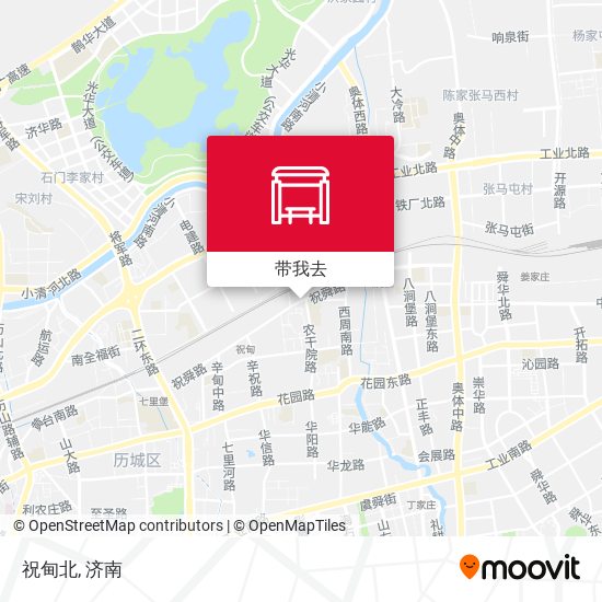 祝甸北地图