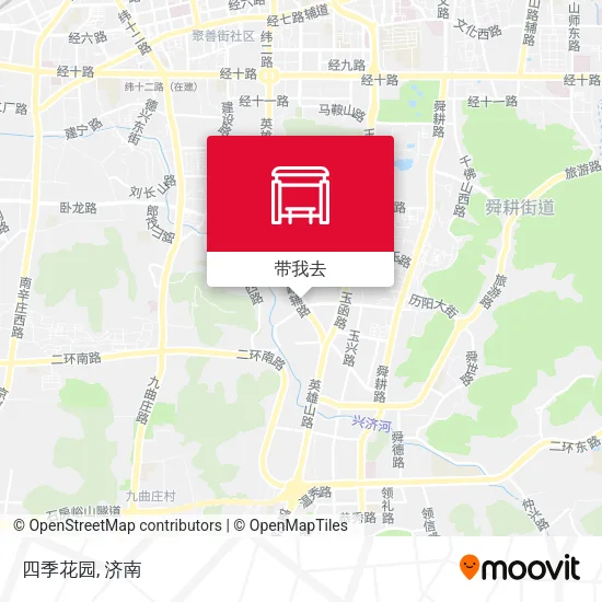 四季花园地图