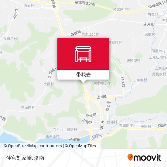 仲宫刘家峪地图