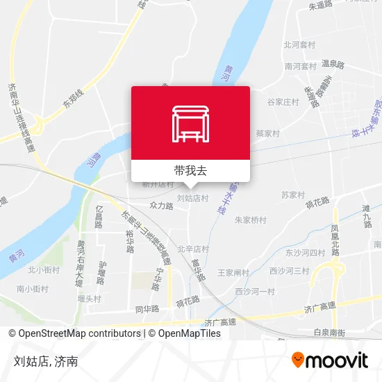 刘姑店地图