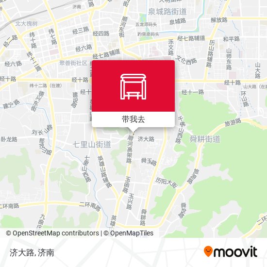 济大路地图