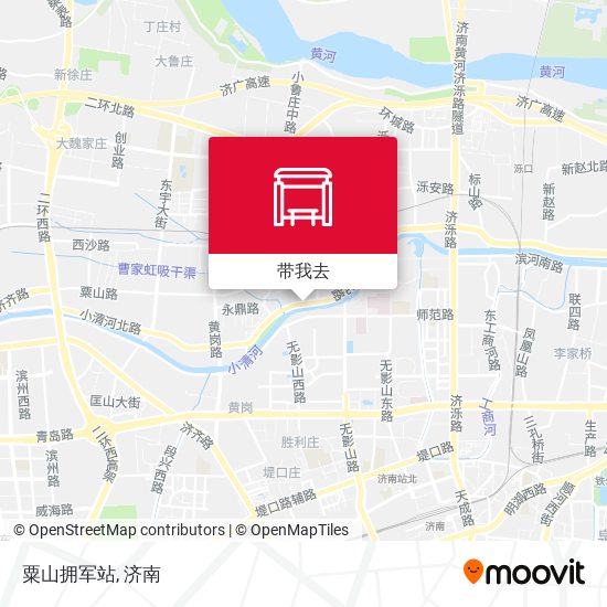 粟山拥军站地图