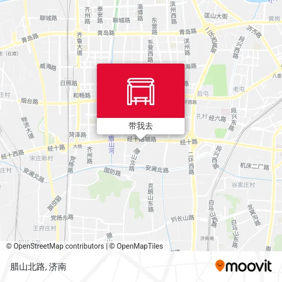 腊山北路地图